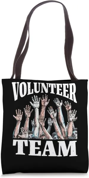 Volunteer Team Community Service - Tote Bag