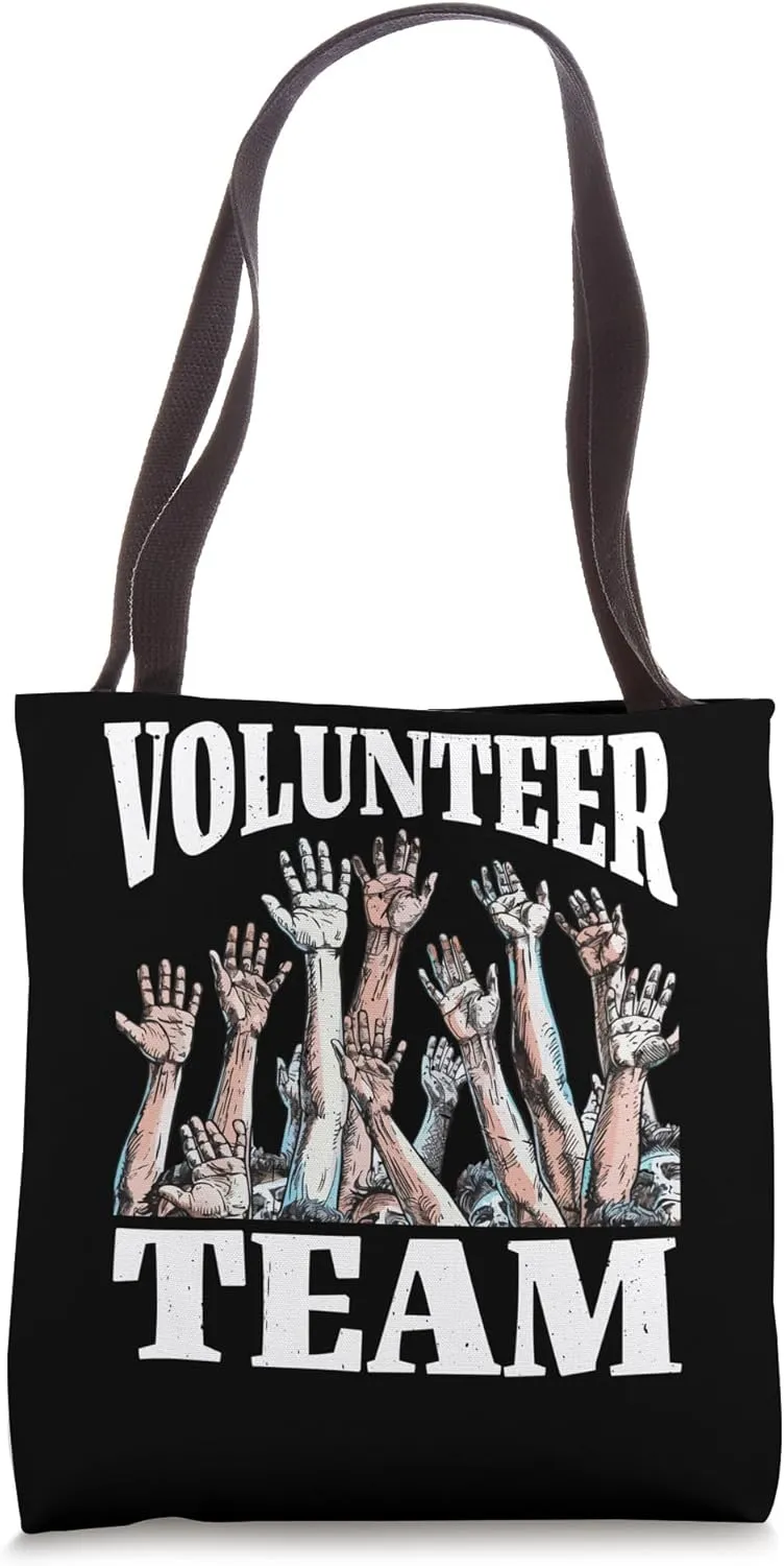 Volunteer Team Community Service - Tote Bag