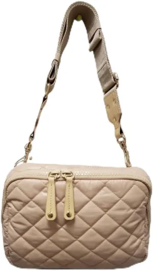 Waist Bag Crossbody Quilted Lightweight color Black water repellent