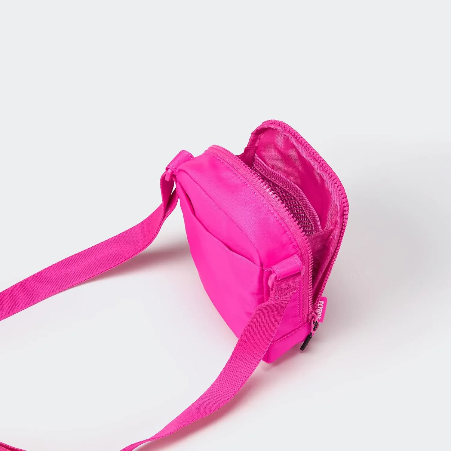 Water-Repellent Travel Crossbody Bag, Adjustable Strap, Fits Phone, Passport, Cards.