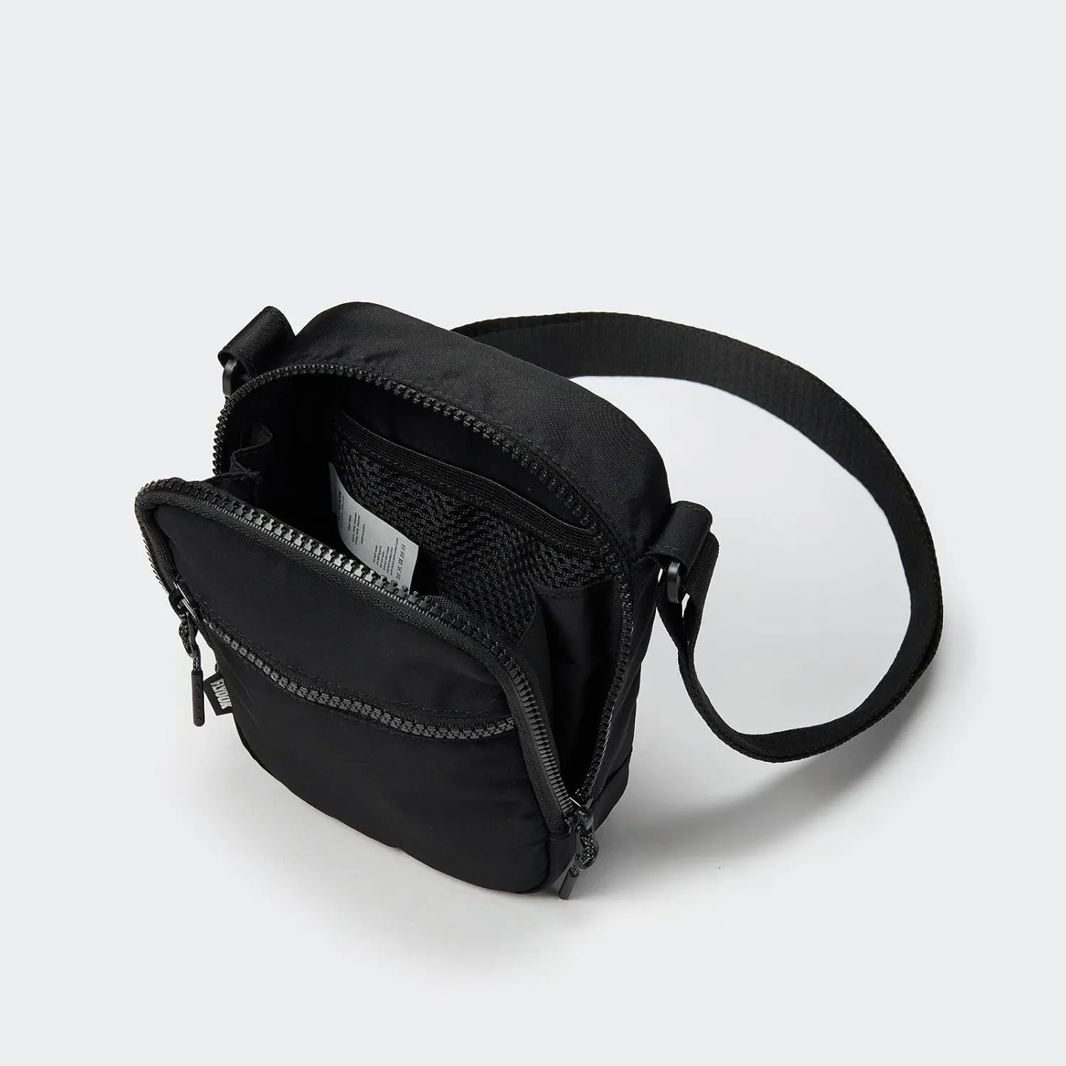 Water-Repellent Travel Crossbody Bag, Adjustable Strap, Fits Phone, Passport, Cards.