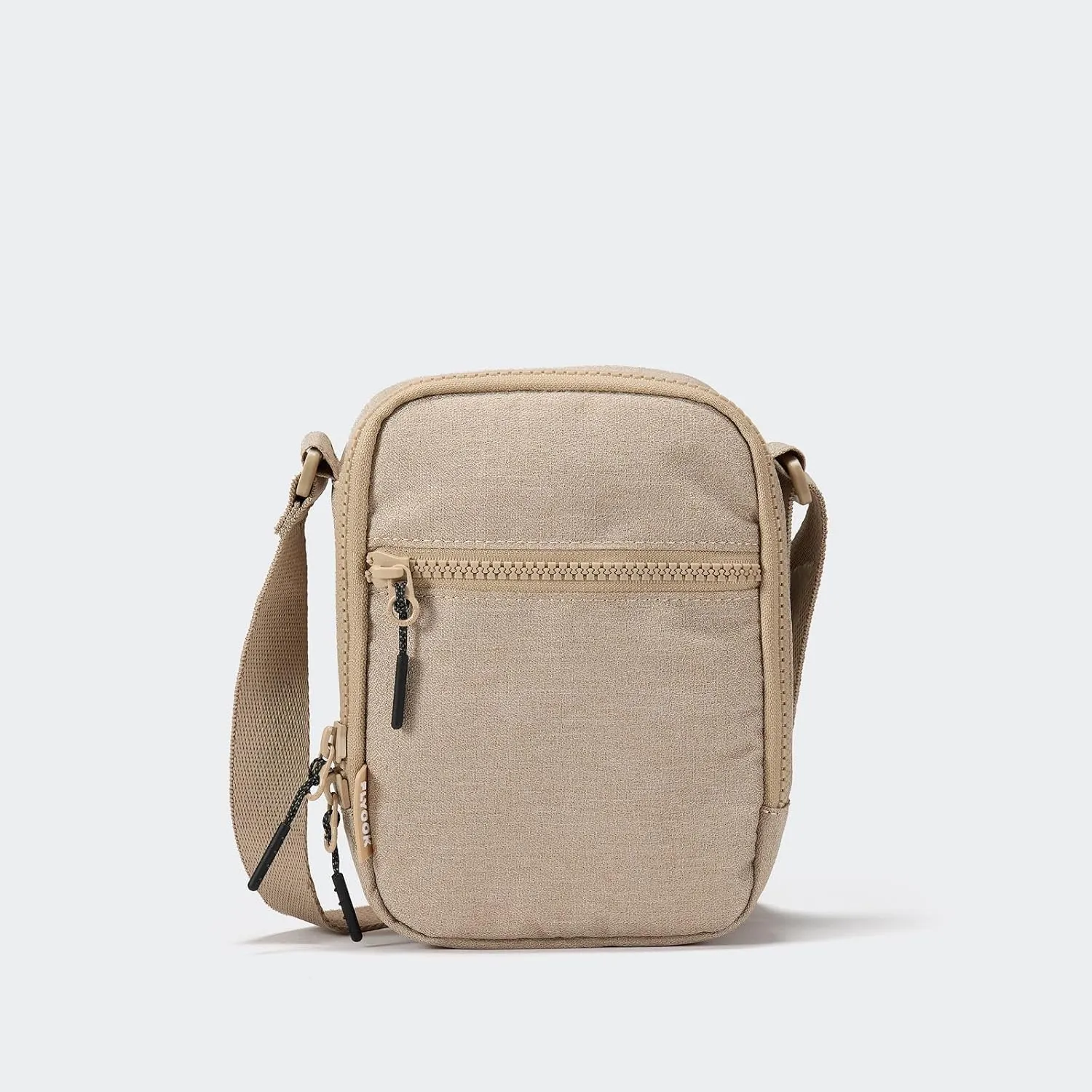 Water-Repellent Travel Crossbody Bag, Adjustable Strap, Fits Phone, Passport, Cards.
