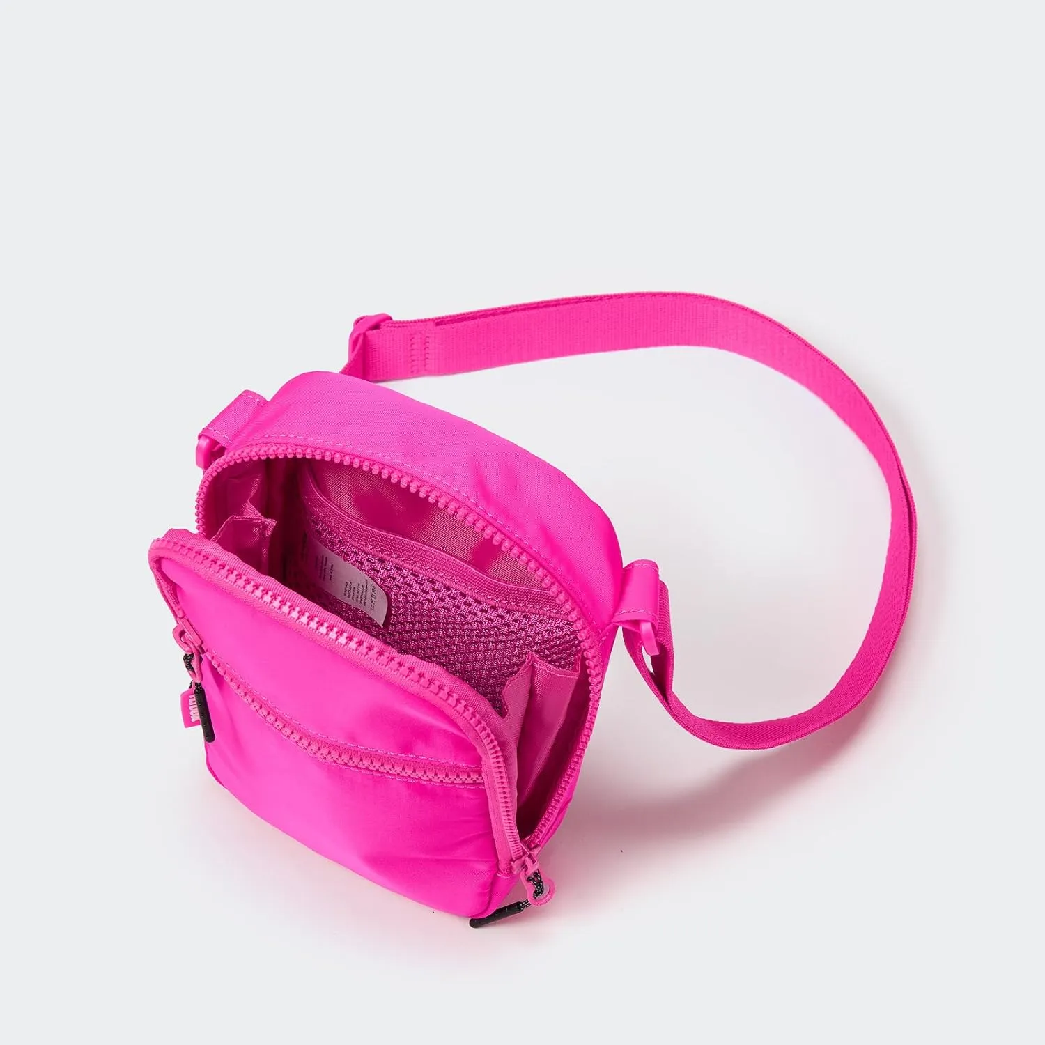 Water-Repellent Travel Crossbody Bag, Adjustable Strap, Fits Phone, Passport, Cards.