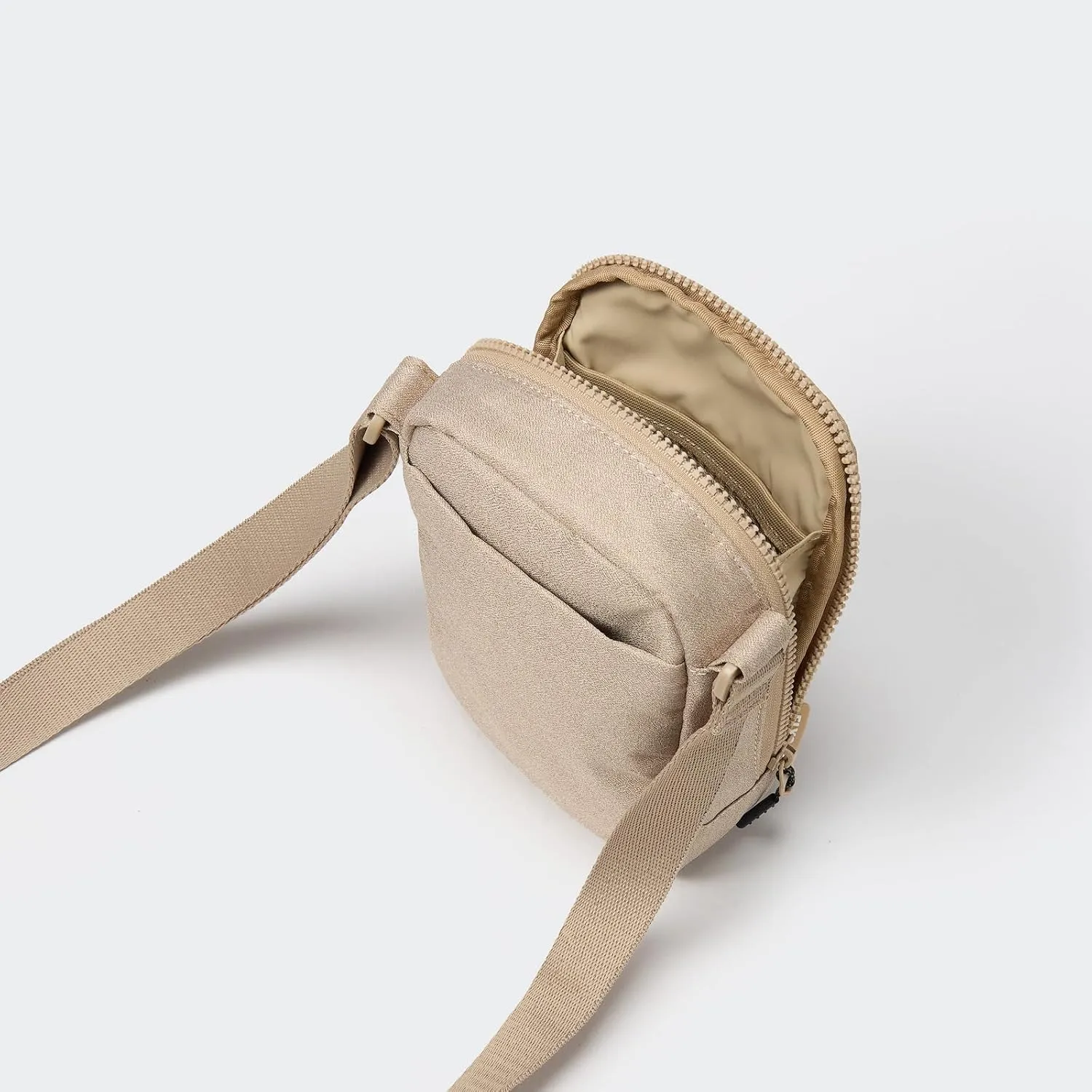 Water-Repellent Travel Crossbody Bag, Adjustable Strap, Fits Phone, Passport, Cards.