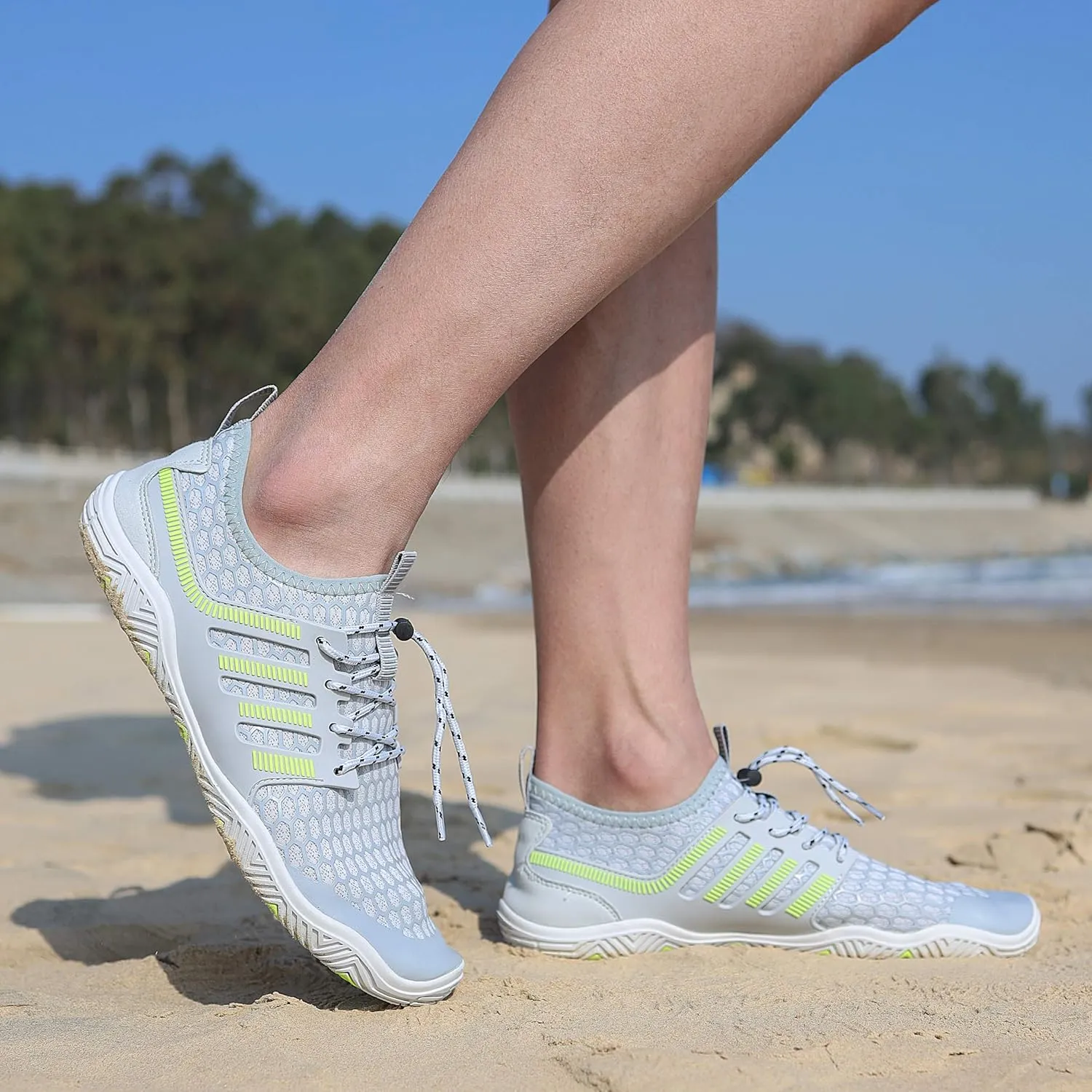 Water Shoes Mens Womens Quick Dry Barefoot Aqua Socks Diving Sports Shoes for Beach Swim Surf Pool Yoga Outdoor Trip