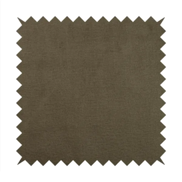 Wazah Plain Velvet Water Repellent Treated Material Light Brown Colour Upholstery Fabric CTR-1690