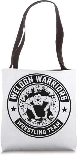 Weldon Warriors Wrestling Team 1 Color Tote Bag