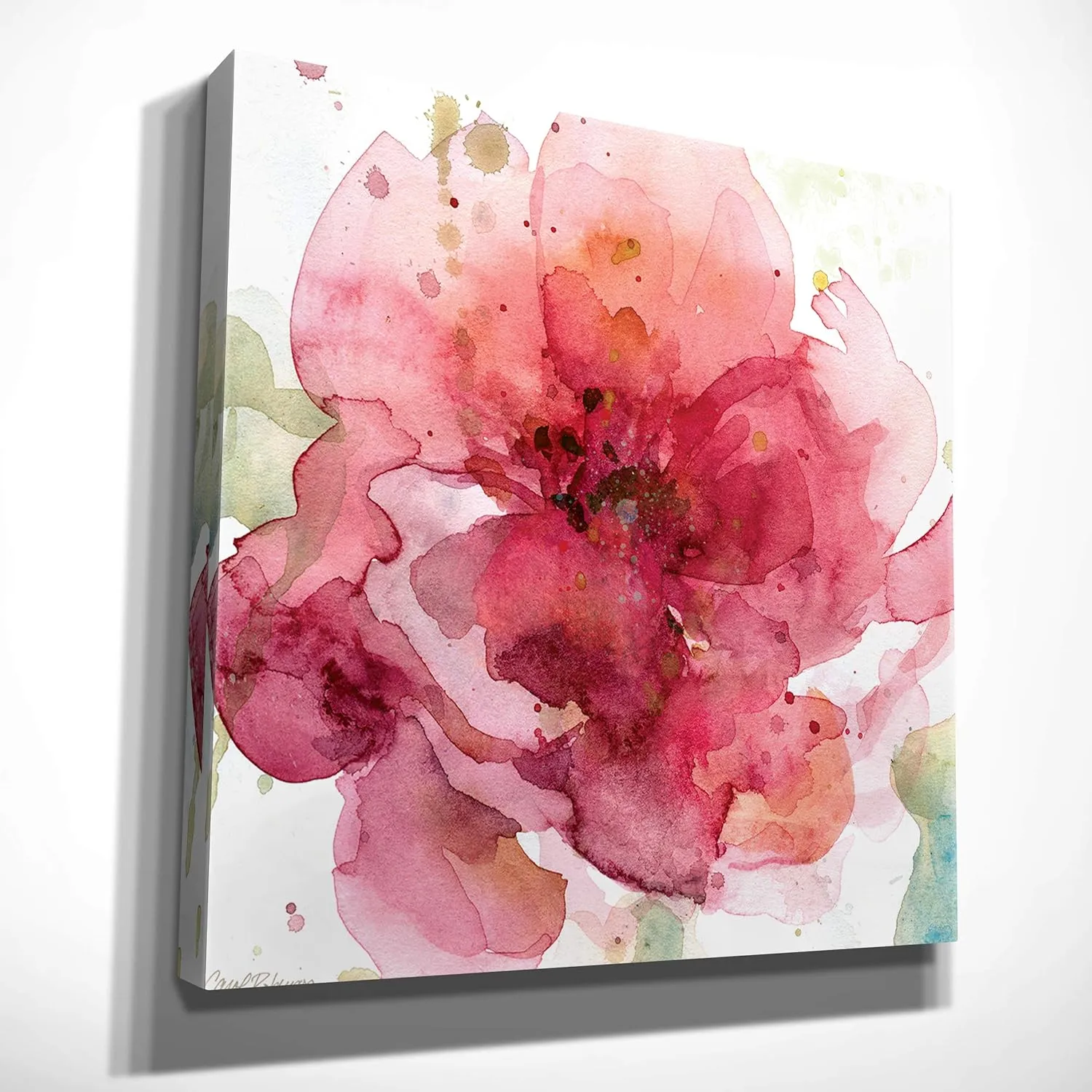 Wexford Home Bold Blush I -Gallery Wrapped Canvas Art Print, 40x40,