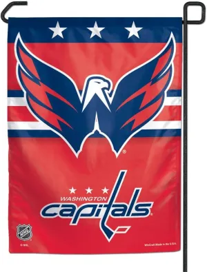 Wincraft NHL Washington Capitals Garden Flag, 11"x15", Team Color