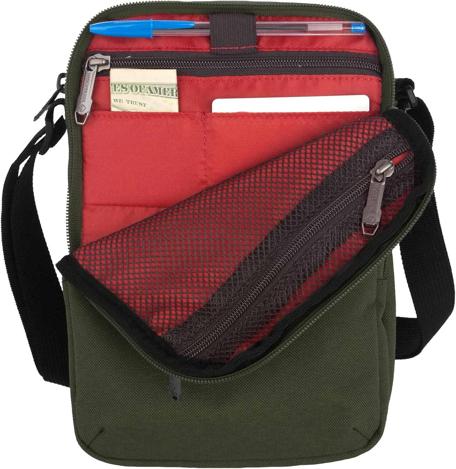 Wolverine Field Gear Bag | Sling | Crossbody | EDC | Organized | Outdoor | Durable | Polyester Canvas