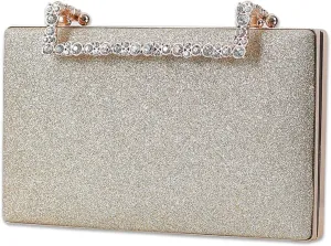 Women Clutch Purse Glitter Evening Bag Sequins Clutch Bag Sparkly Handbag Bridal Wedding Purse