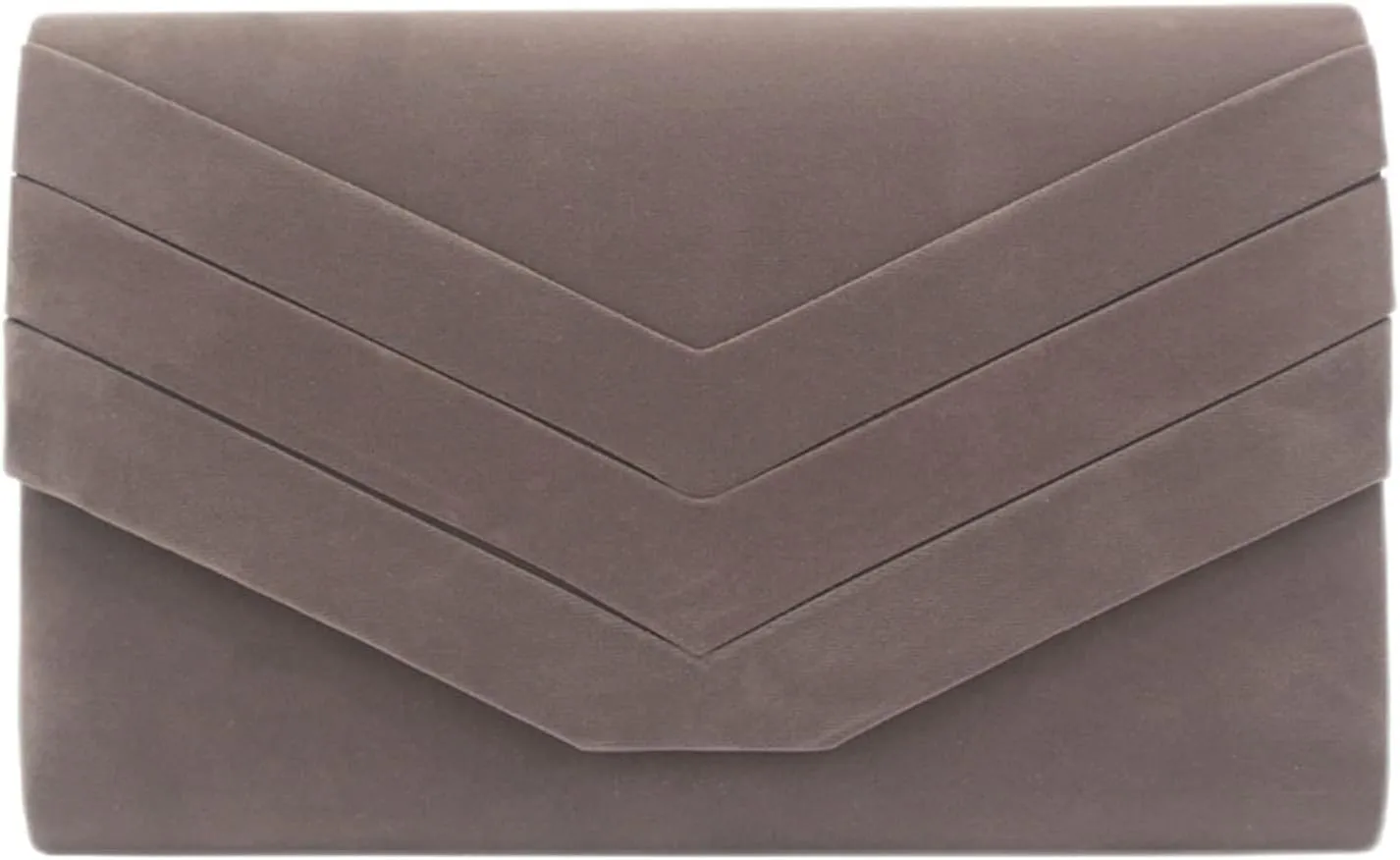 Women Evening Bags Suede Envelope Flap Clutch Purses Handbag with Detachable Chain for Wedding Party Prom