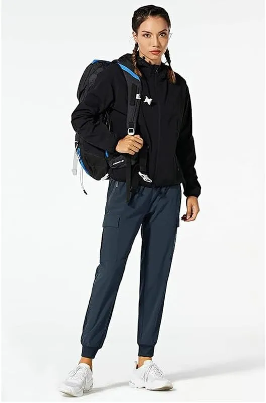 Women's Lightweight Hiking Cargo Pants Sun Protection Quick Dry UV UPF 50  Joggers Water Resistant