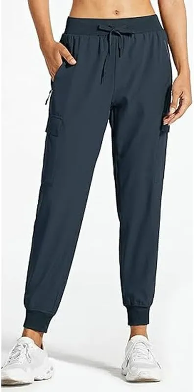 Women's Lightweight Hiking Cargo Pants Sun Protection Quick Dry UV UPF 50  Joggers Water Resistant