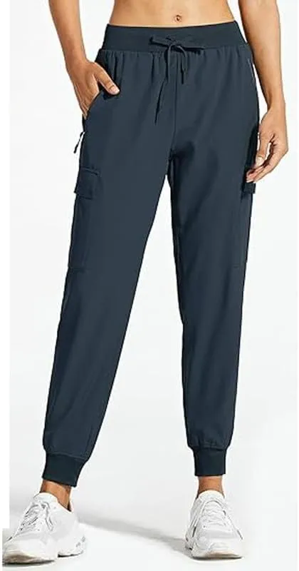 Women's Lightweight Hiking Cargo Pants Sun Protection Quick Dry UV UPF 50  Joggers Water Resistant