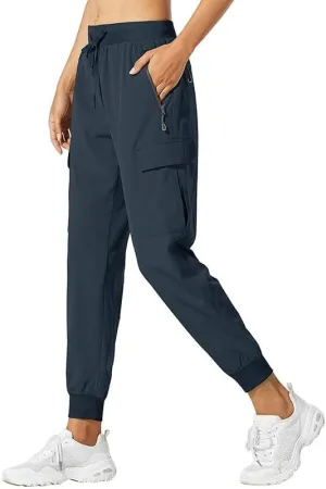 Women's Lightweight Hiking Cargo Pants Sun Protection Quick Dry UV UPF 50  Joggers Water Resistant