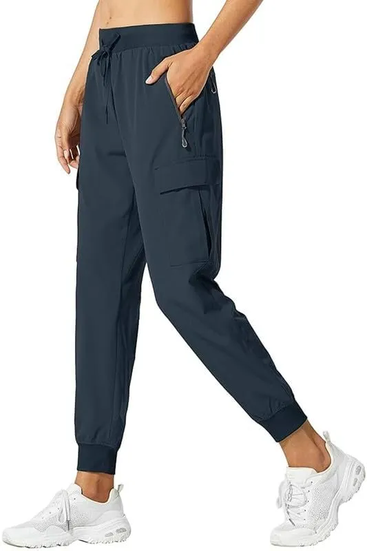 Women's Lightweight Hiking Cargo Pants Sun Protection Quick Dry UV UPF 50  Joggers Water Resistant