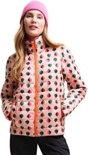 Womens Orla Kiely Printed Baffled Water-Repellent Padded Jacket