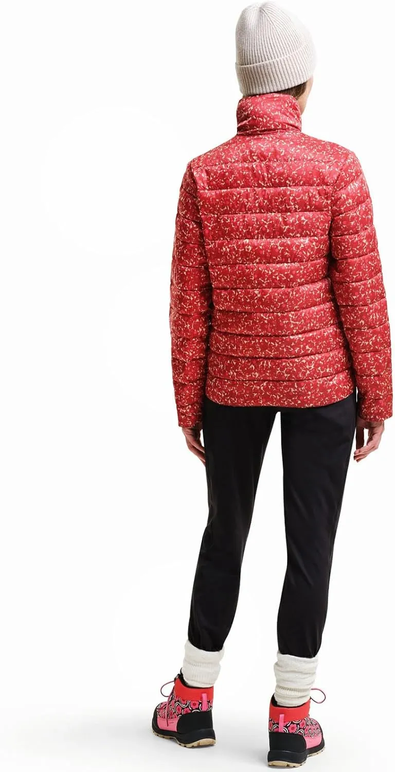 Womens Orla Kiely Printed Baffled Water-Repellent Padded Jacket