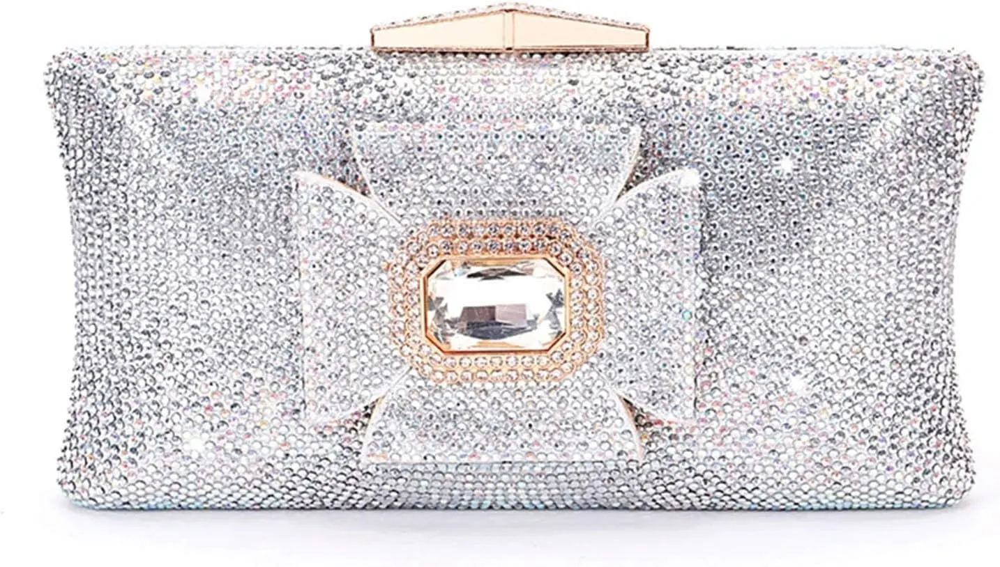 Women's Rhinestone Wedge Heel Slippers 2025 Crystal Shoe Bag Set Nigeria Summer Clutch For Wedding Birthday Party