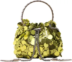 Womens Shoulder Bag Sequin Purse Sparkle Purse Crystal Clutch Evening Bag Mob Wife Aesthetic