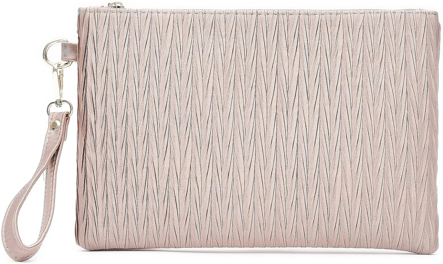 Women's Small Clutch Bag with Wrist Strap Evening Formal Party Wedding Guest Cocktail Prom Clutch Handbag