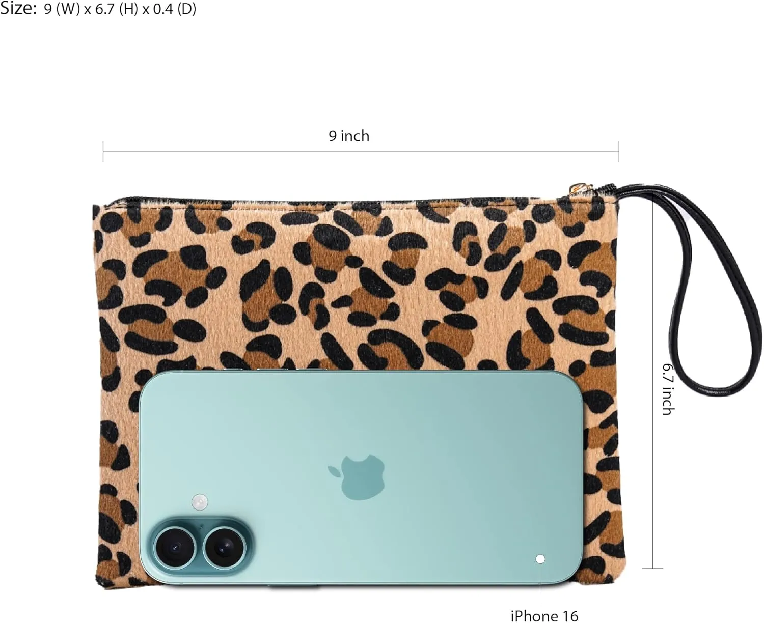 Women's Small Clutch Bag with Wrist Strap Evening Formal Party Wedding Guest Cocktail Prom Clutch Handbag