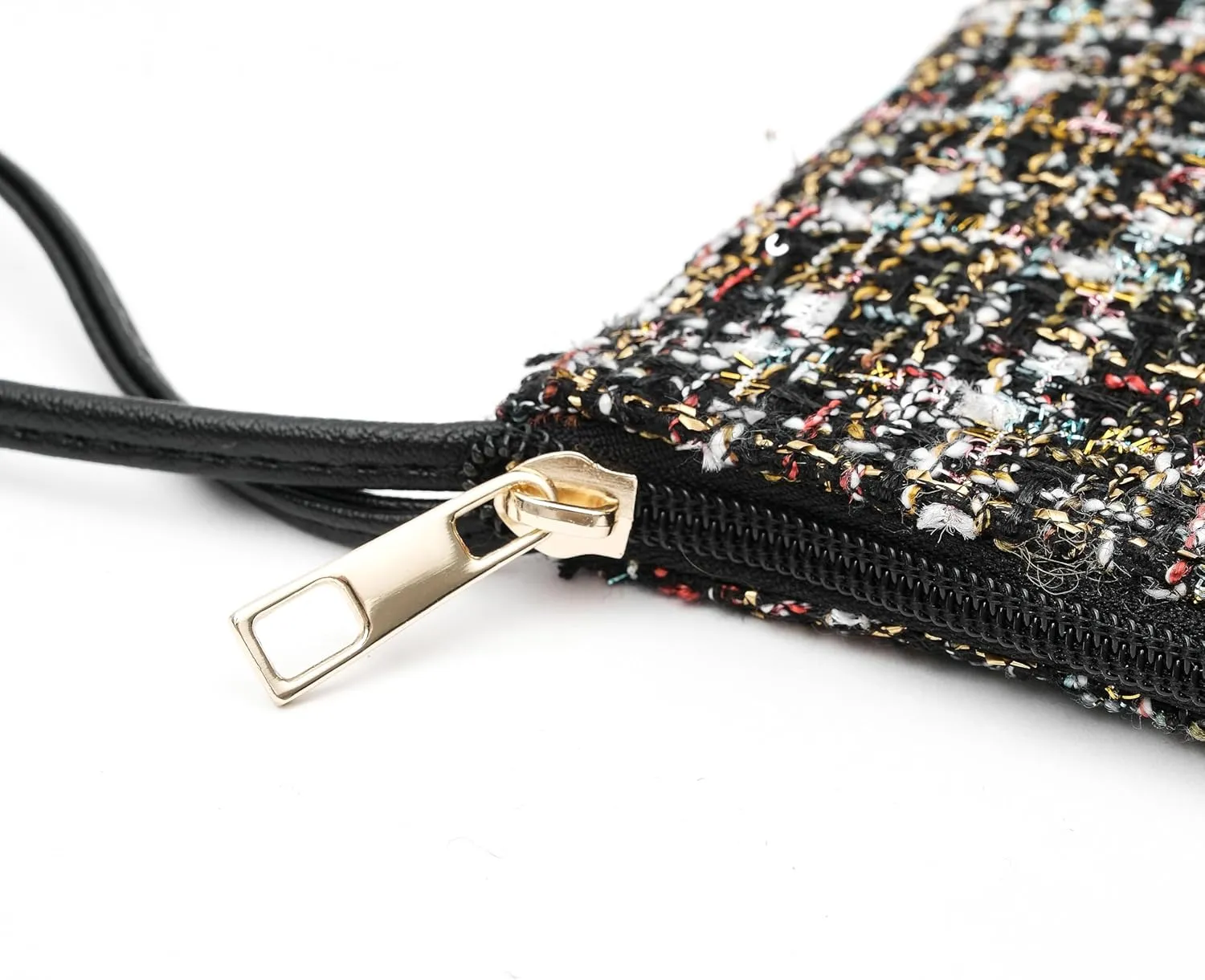 Women's Small Clutch Bag with Wrist Strap Evening Formal Party Wedding Guest Cocktail Prom Clutch Handbag