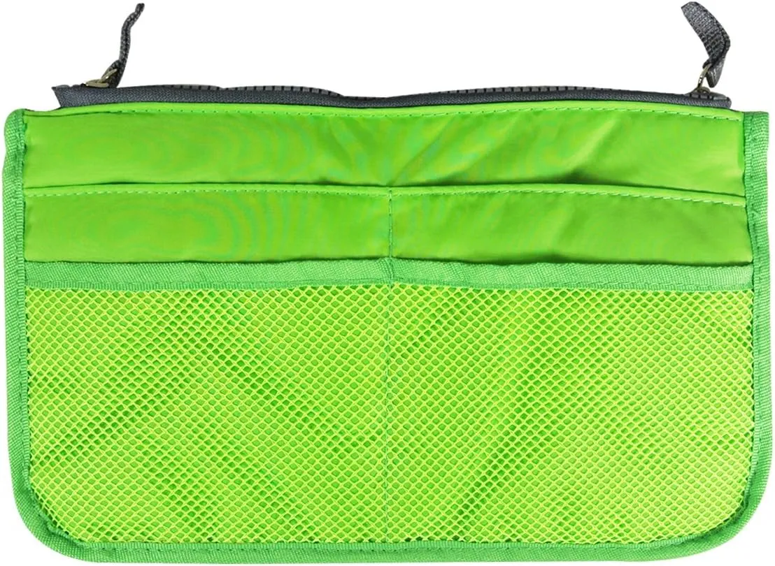 Wrapables® Unisex Bag Insert Organizer, Travel Bag Organizer - Green