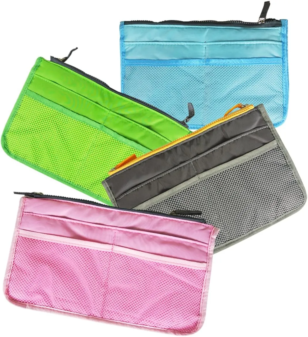 Wrapables® Unisex Bag Insert Organizer, Travel Bag Organizer - Green