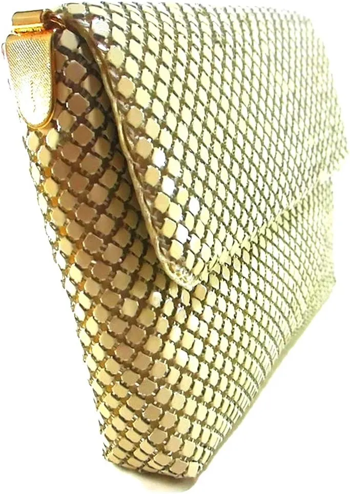 X-Small Women clutch metal mesh evening purse bag for Cocktail Party Prom Wedding Banquet