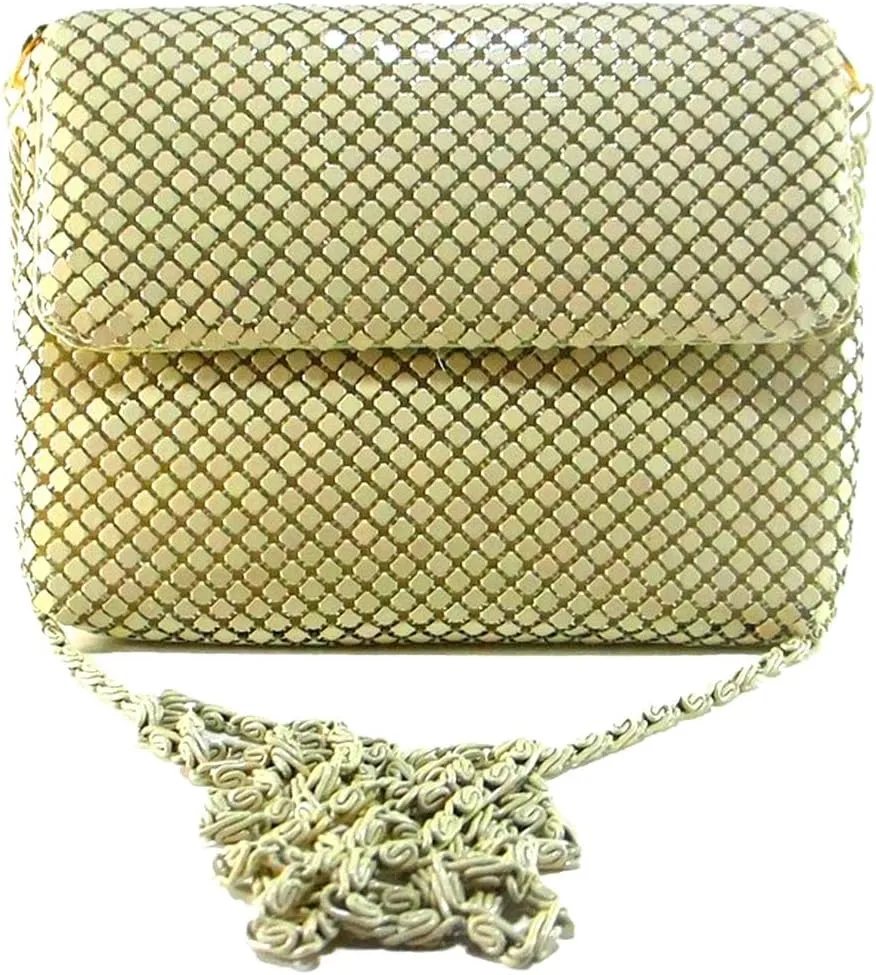 X-Small Women clutch metal mesh evening purse bag for Cocktail Party Prom Wedding Banquet