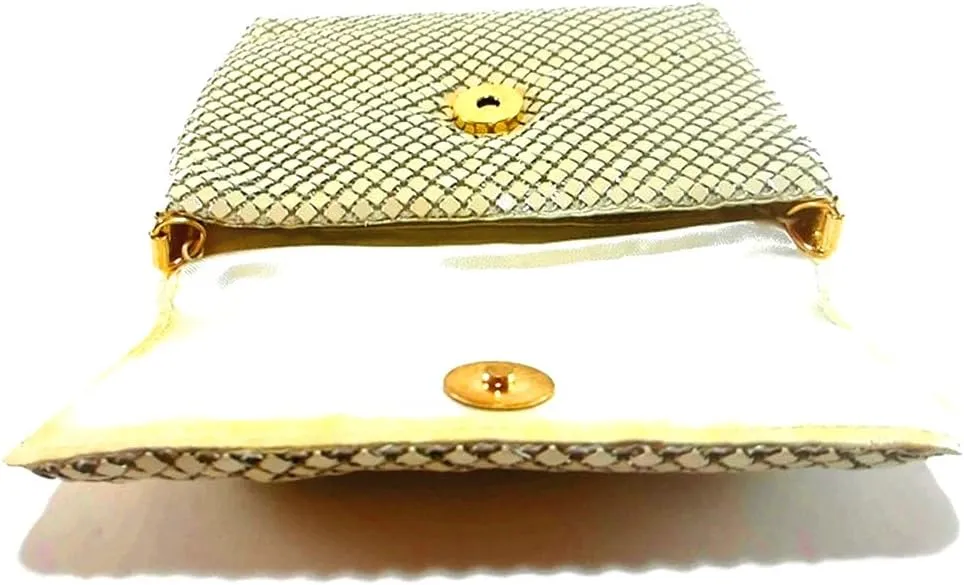 X-Small Women clutch metal mesh evening purse bag for Cocktail Party Prom Wedding Banquet