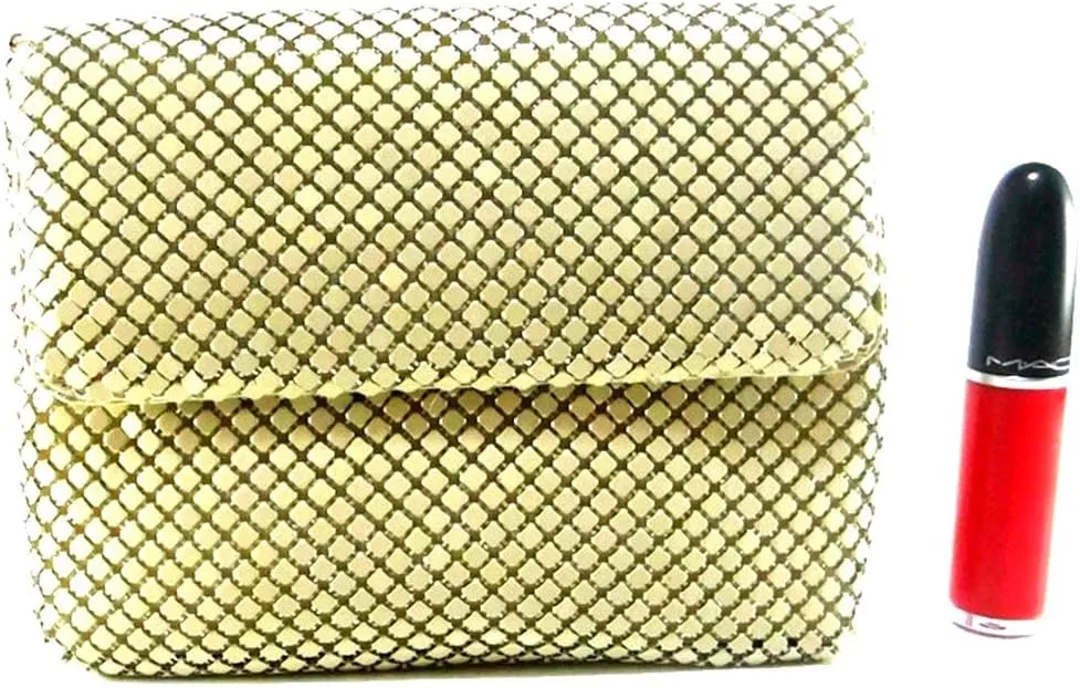 X-Small Women clutch metal mesh evening purse bag for Cocktail Party Prom Wedding Banquet