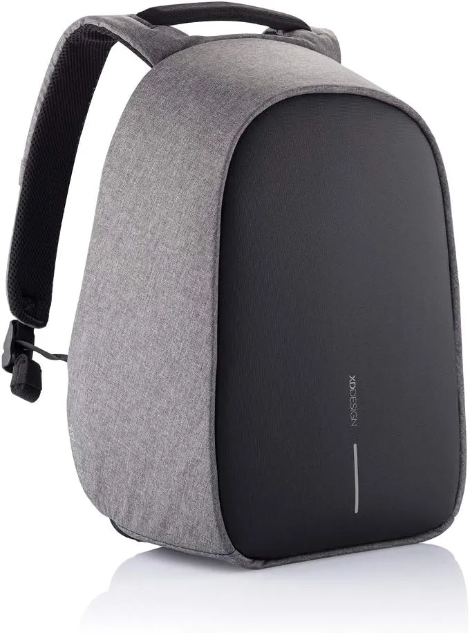 XDDesign Bobby Hero 16 Liter Anti Theft Laptop Backpack, Padded 15.6" Laptop Sleeve, Recycled Material, Water Repellent, USB Charging Port, Travel Carry on Flight Approved for Men&Women