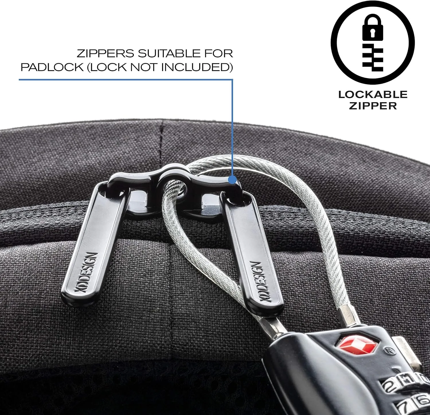 XDDesign Bobby Hero 16 Liter Anti Theft Laptop Backpack, Padded 15.6" Laptop Sleeve, Recycled Material, Water Repellent, USB Charging Port, Travel Carry on Flight Approved for Men&Women