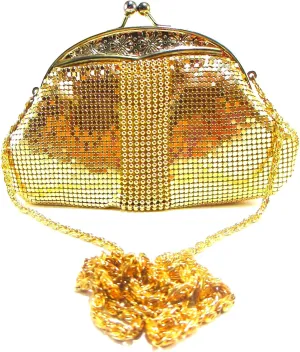XX-Small Women clutch metal mesh purse for Cocktail Party Prom Wedding Banquet