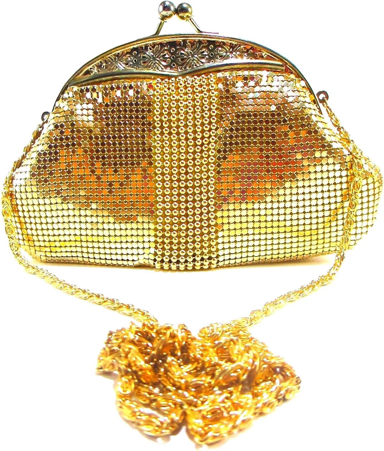 XX-Small Women clutch metal mesh purse for Cocktail Party Prom Wedding Banquet