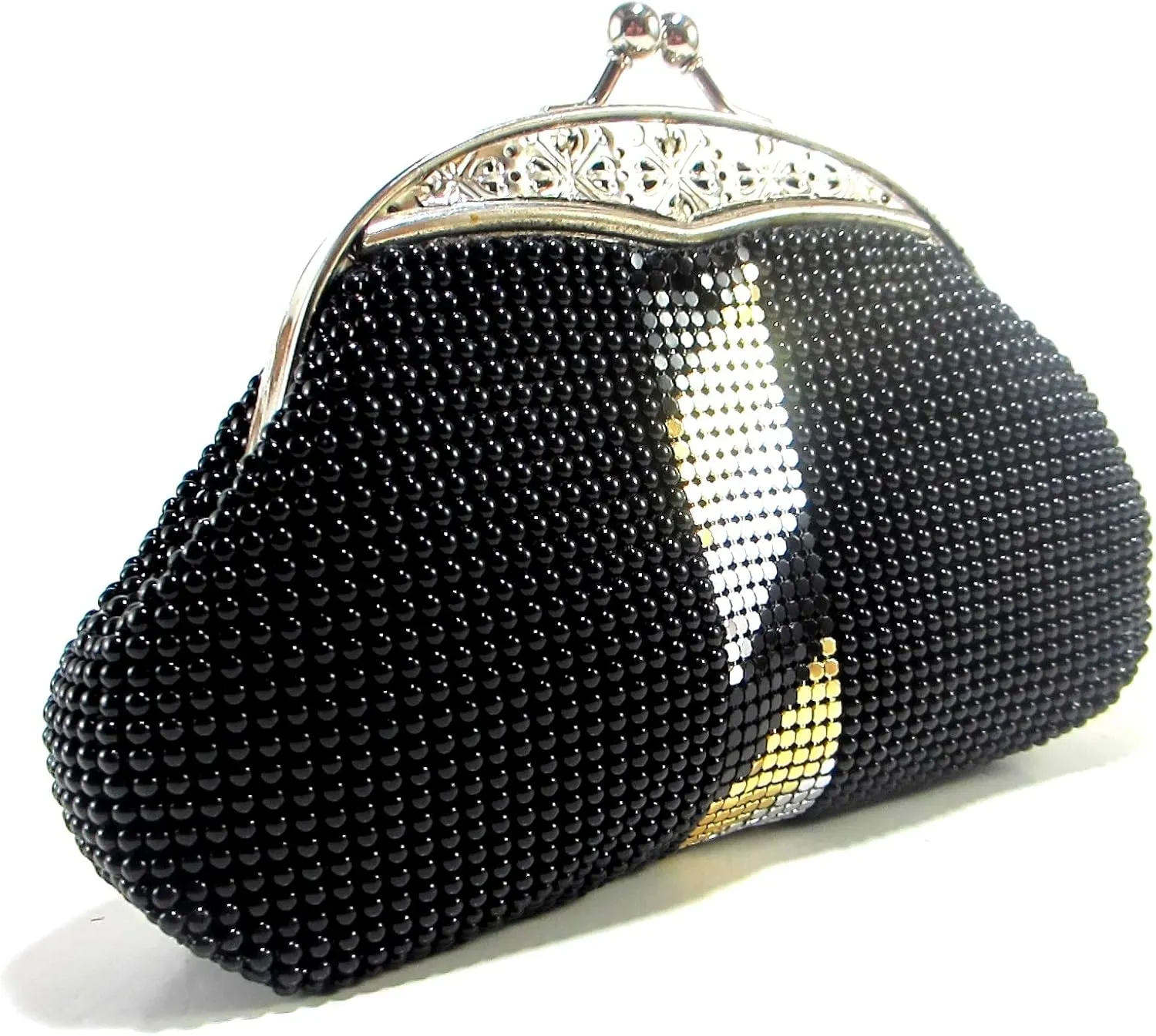 XX-Small Women clutch metal mesh purse for Cocktail Party Prom Wedding Banquet