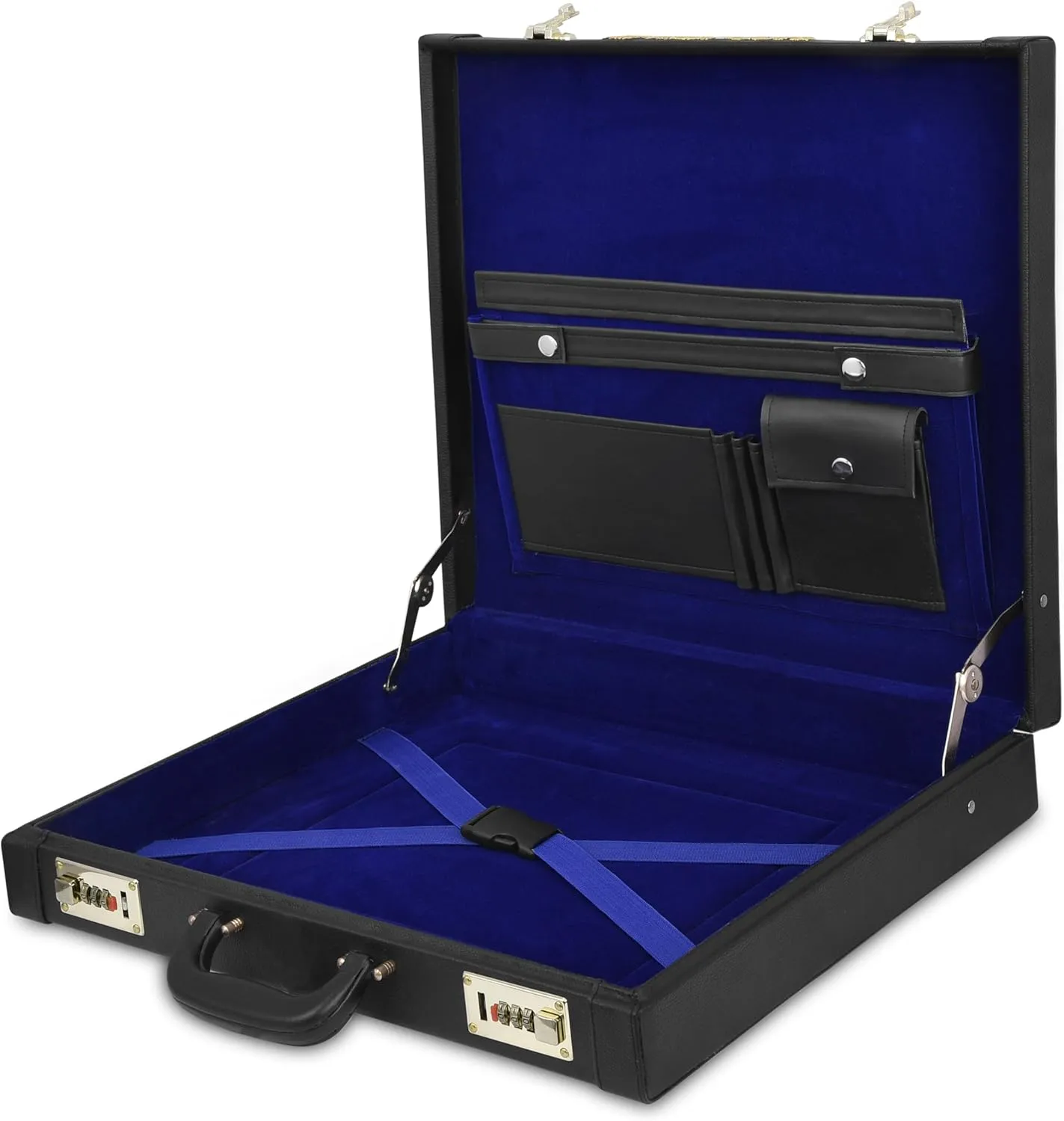 York Rite Apron Case - Silver Emblem Hand Embroidery Various Sizes & Materials