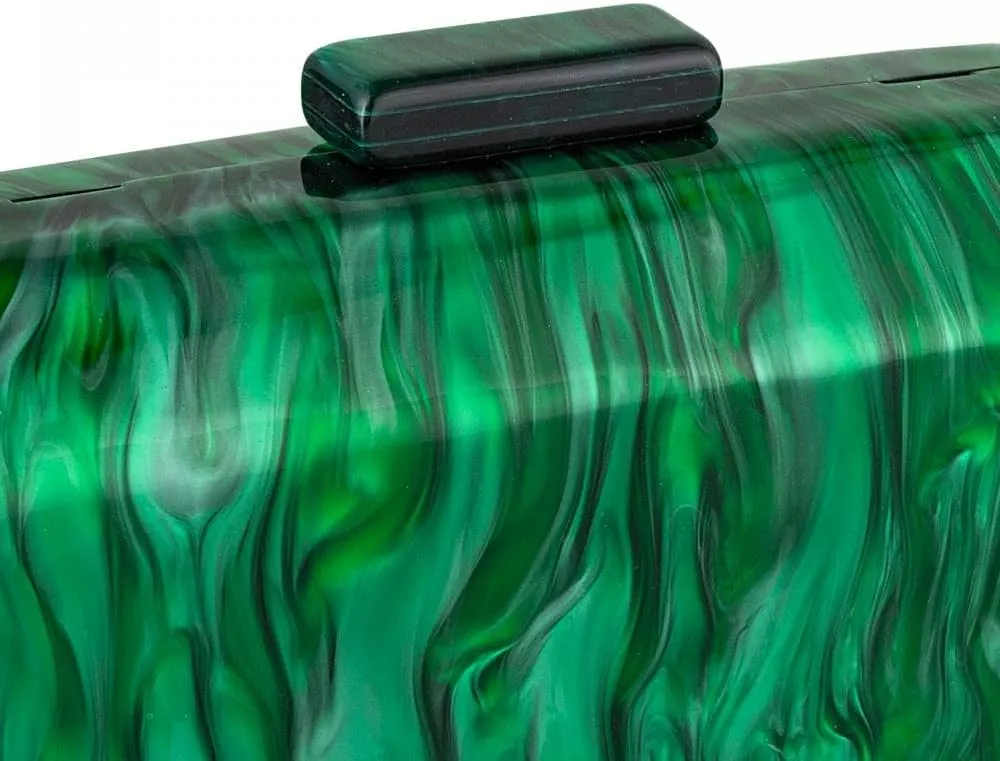 YYW Acrylic Purses Evening Clutch Bag Marbling Handbag for Women Shoulder Bag for Party Wedding Prom