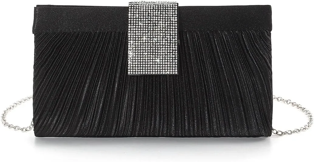 YYW Evening Bag Stain Small Rhinestone purseHandbag Clutch Purses for Women Wedding Formal Party