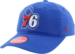 ZHATS NBA Officially Licensed Women's Adjustable Hat Girlfriend Sparkle, Team Color
