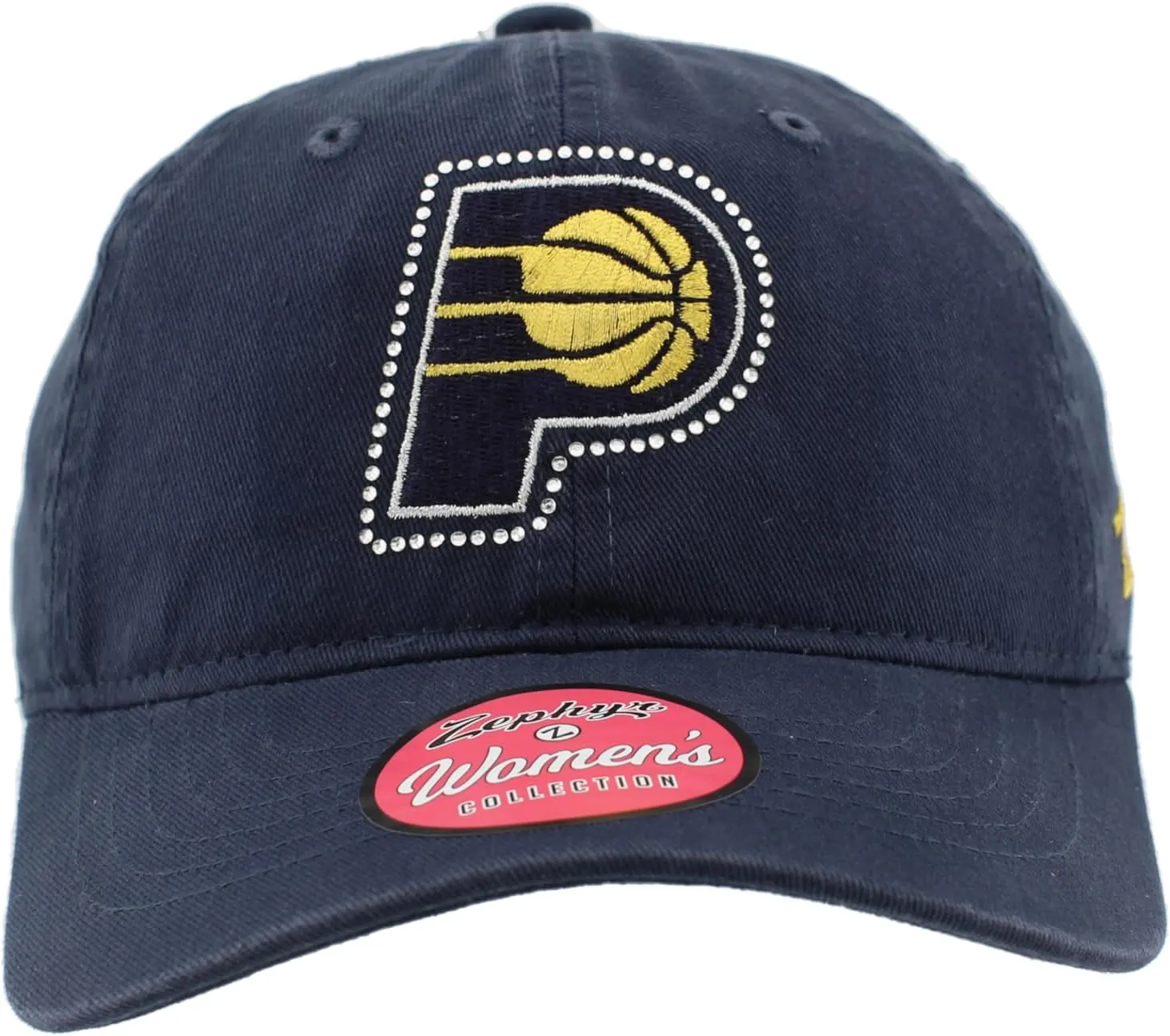 ZHATS NBA Officially Licensed Women's Adjustable Hat Girlfriend Sparkle, Team Color