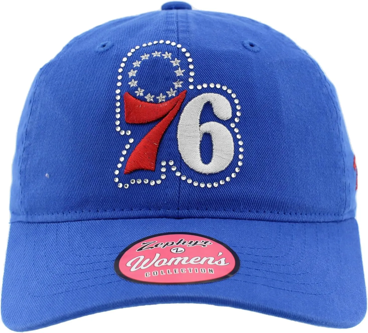 ZHATS NBA Officially Licensed Women's Adjustable Hat Girlfriend Sparkle, Team Color