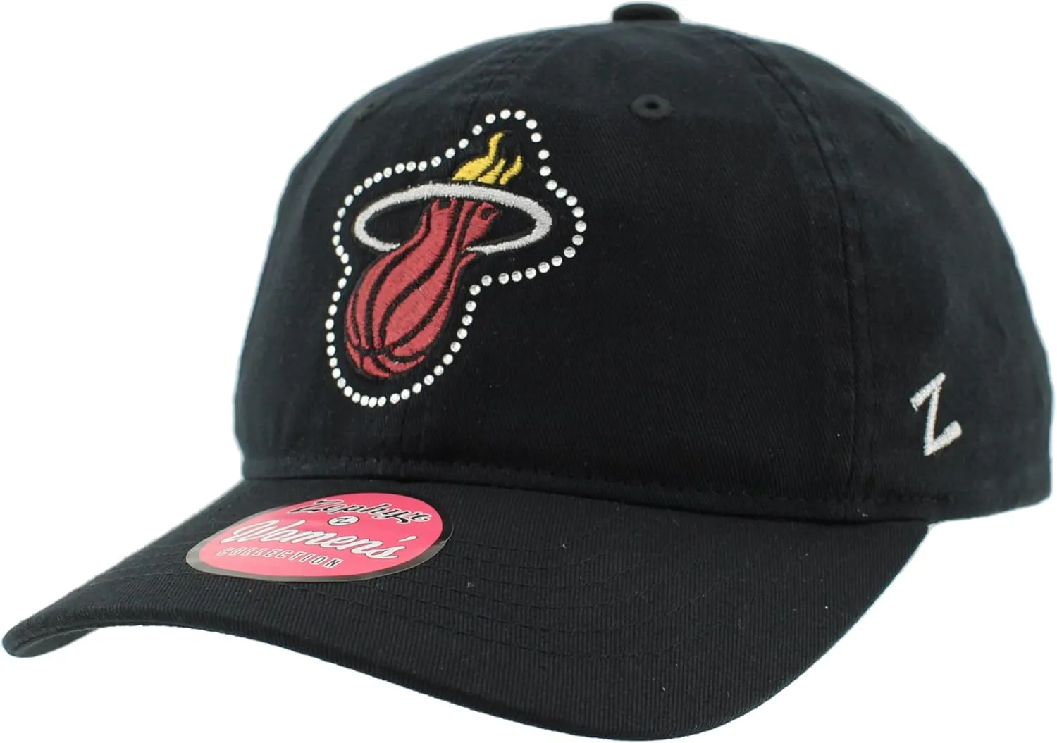 ZHATS NBA Officially Licensed Women's Adjustable Hat Girlfriend Sparkle, Team Color