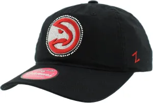 ZHATS NBA Officially Licensed Women's Adjustable Hat Girlfriend Sparkle, Team Color