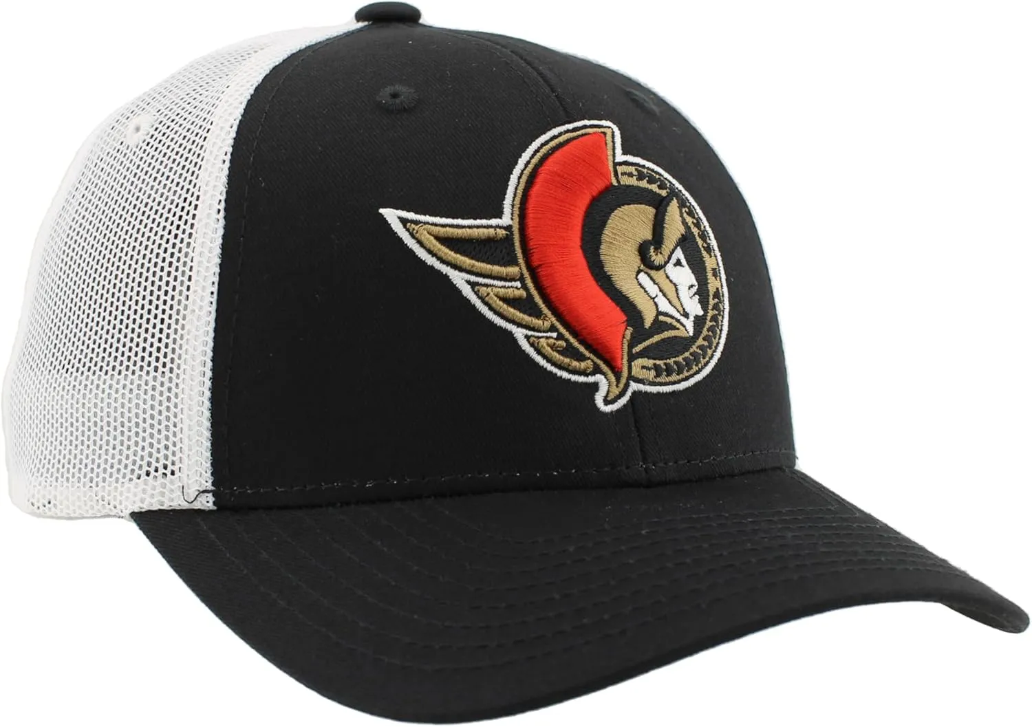 ZHATS NHL Officially Licensed Adjustable Snapback Hat Big Rig Icon Team Color