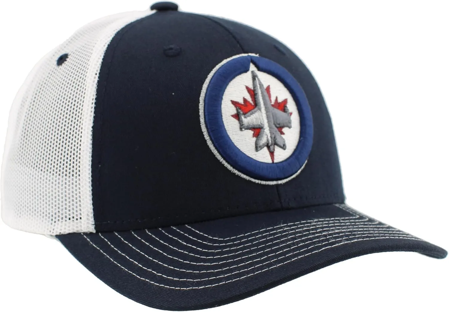 ZHATS NHL Officially Licensed Adjustable Snapback Hat Dakota Icon Team Color