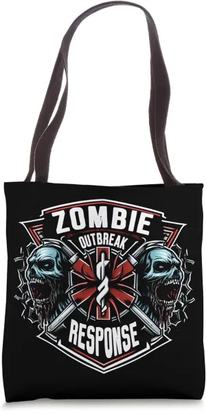 Zombie Apocalypse Outbreak Response Team Tote Bag
